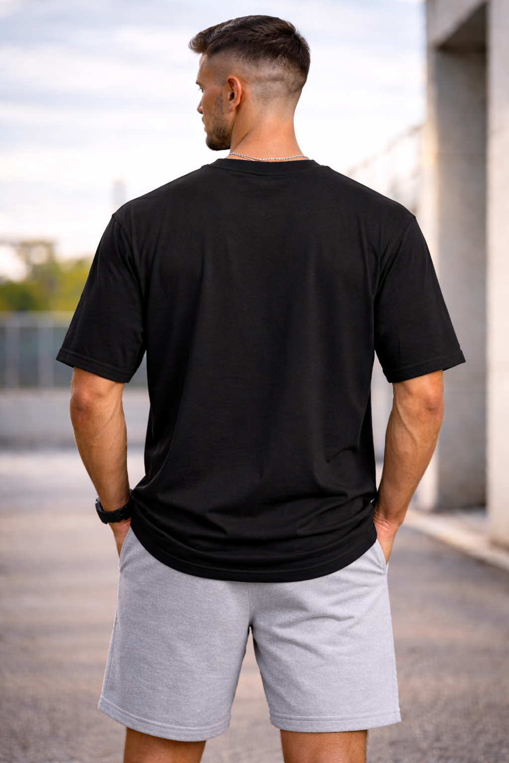 Camiseta Oversized Masculina Algodão Premium | Conforto e Estilo RT