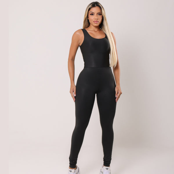 Macacão Longo Feminino Fitness Academia