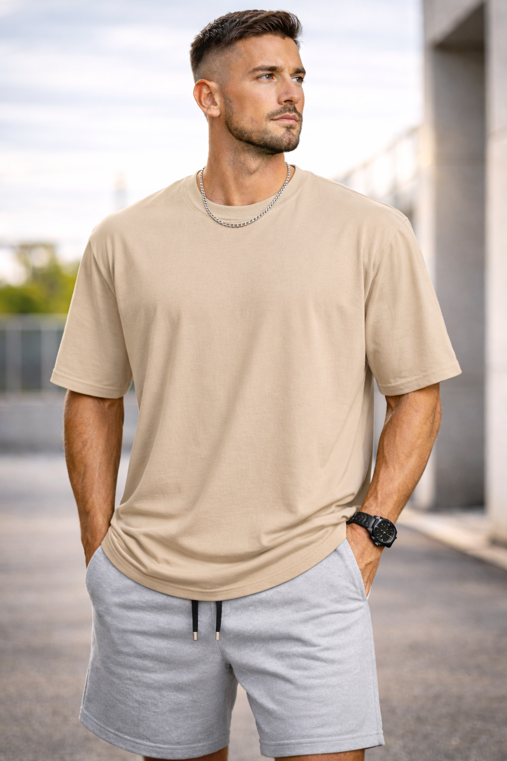 Camiseta Oversized Masculina Algodão Premium | Conforto e Estilo RT