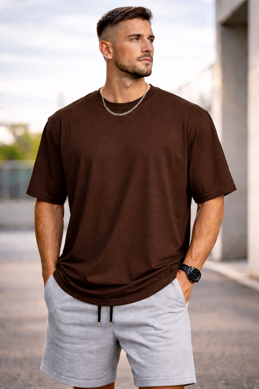 Camiseta Oversized Masculina Algodão Premium | Conforto e Estilo RT