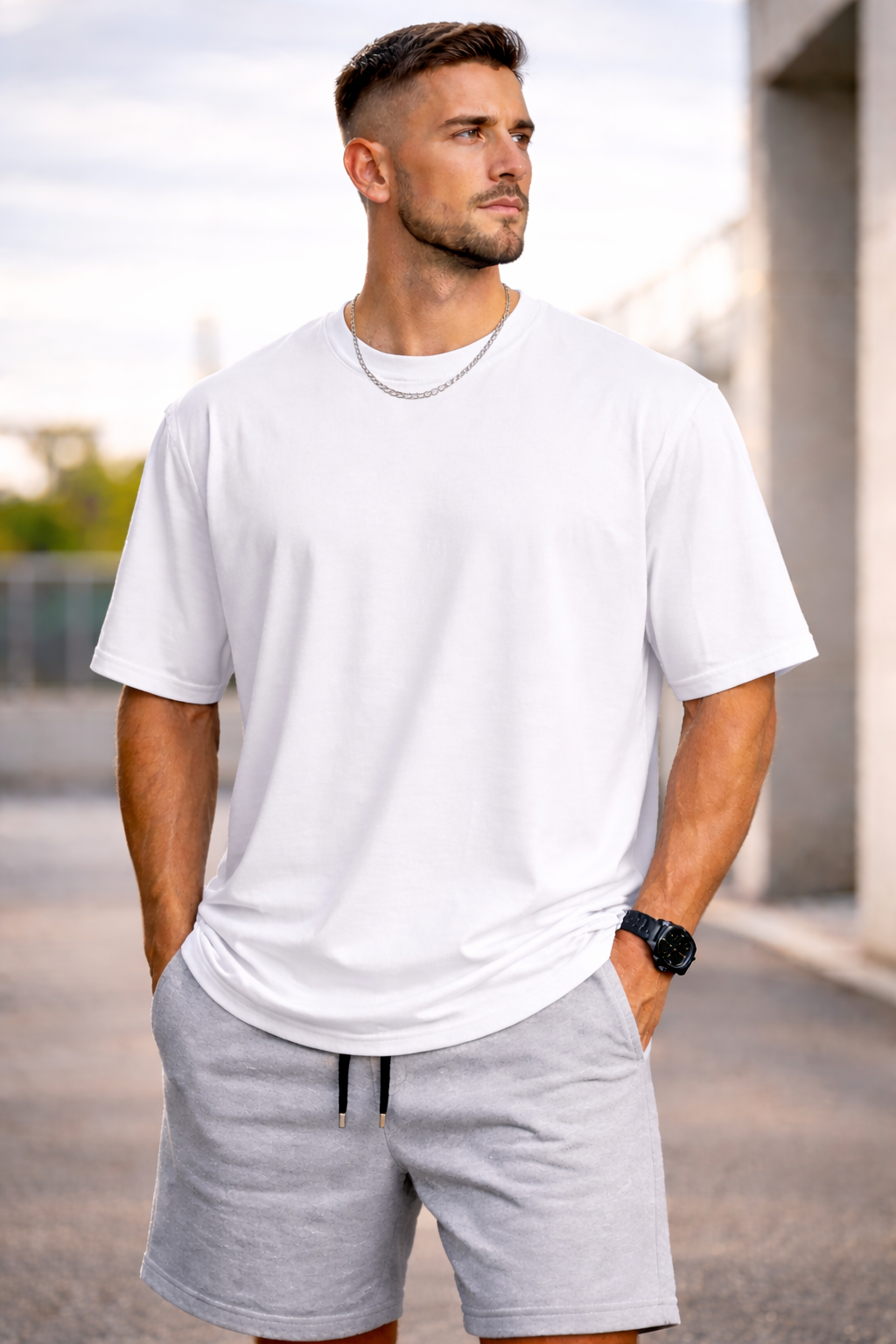 Camiseta Oversized Masculina Algodão Premium | Conforto e Estilo RT