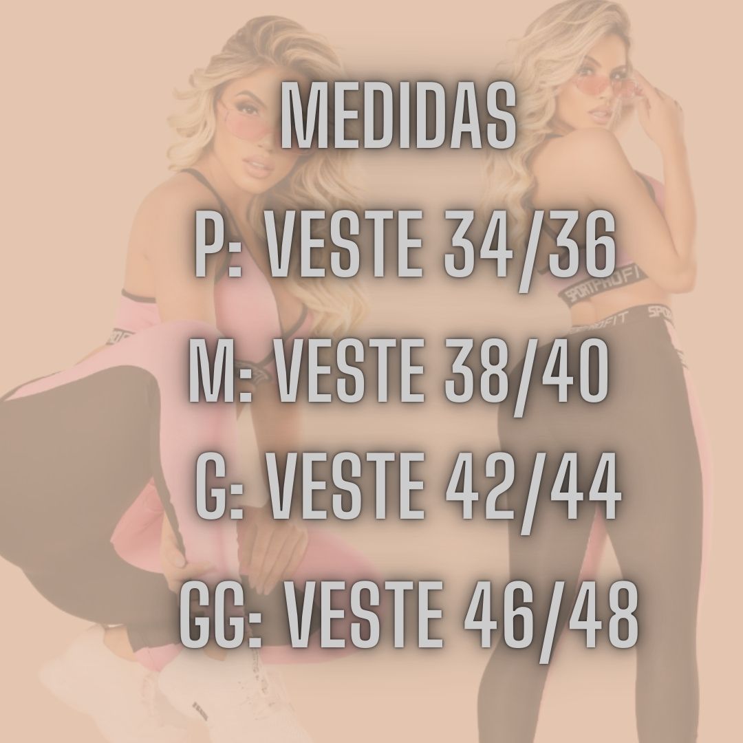 Conjunto Legging Bela SportProfit Fitness Feminino