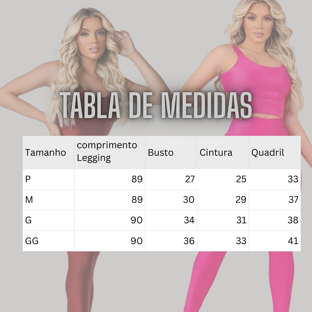 Conjunto Bela — Legging Cós Alto que Modela, Não Fica Transparente e Acompanha Cada Movimento