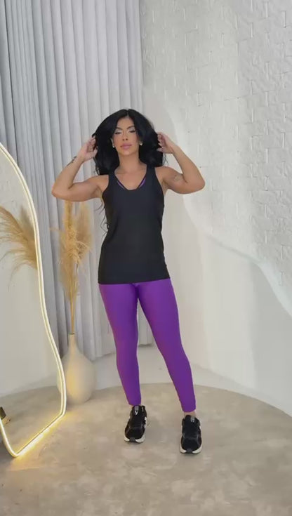 Regata Fitness Feminina Dry Fit Respirável
