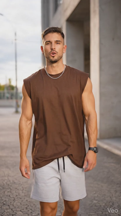 Regata Oversized Masculina de Algodão – Conforto, Estilo e Liberdade de Movimento